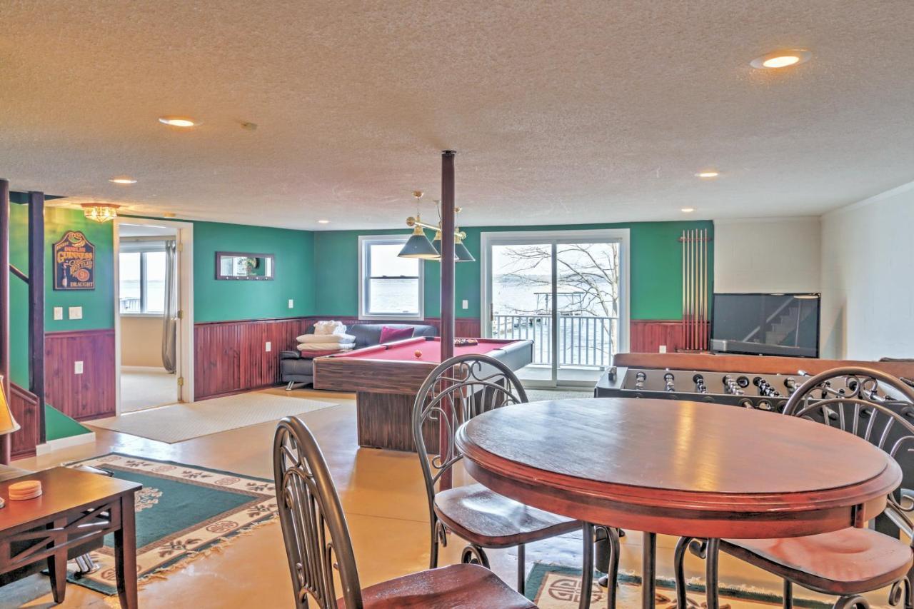 Waterfront Seneca Lake House Fire Pit And Boat Dock Geneva Eksteriør bilde